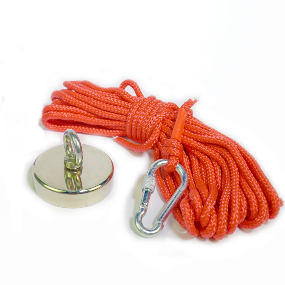 CARABINER CLIP OR ROPE KNOT ??? magnet fishing 
